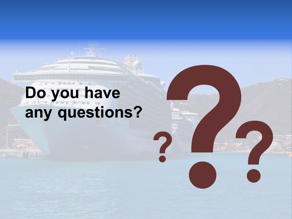 Cruise Ship PowerPoint Template