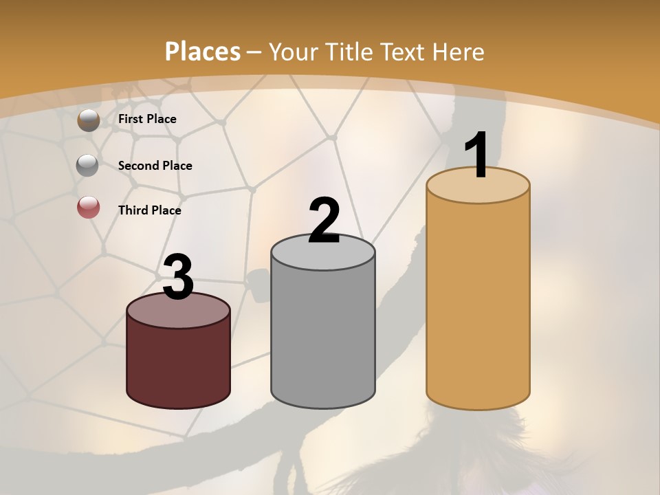 A Fast Sports Car Isolated On A White Background PowerPoint Template