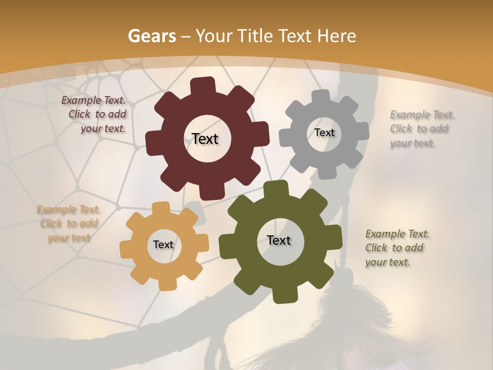 A Fast Sports Car Isolated On A White Background PowerPoint Template