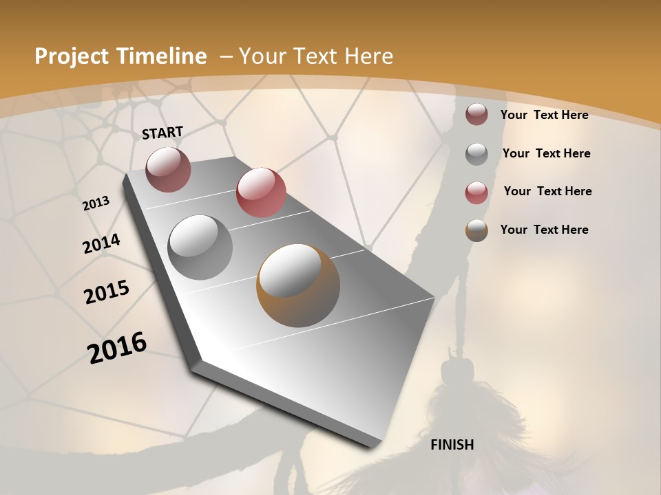 A Fast Sports Car Isolated On A White Background PowerPoint Template