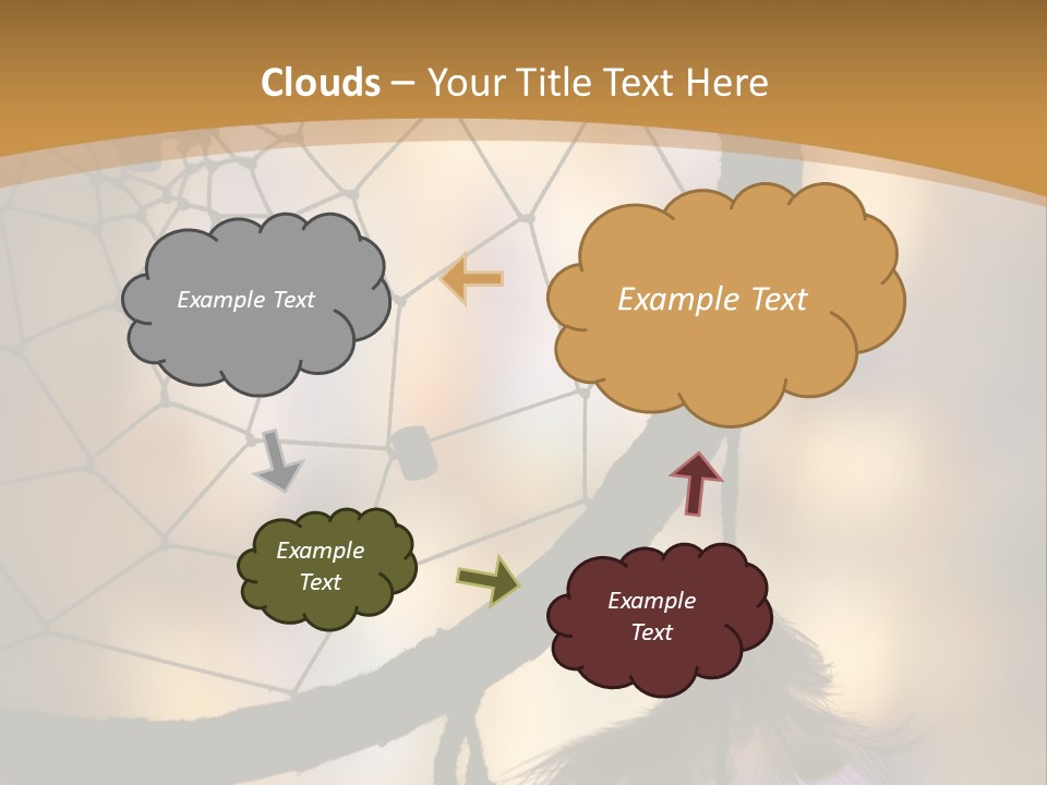 A Fast Sports Car Isolated On A White Background PowerPoint Template