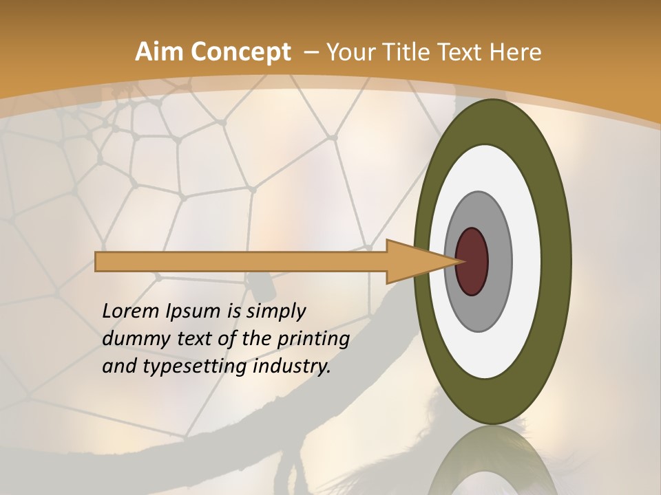 A Fast Sports Car Isolated On A White Background PowerPoint Template