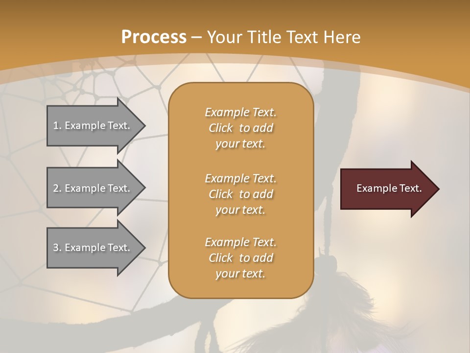 A Fast Sports Car Isolated On A White Background PowerPoint Template