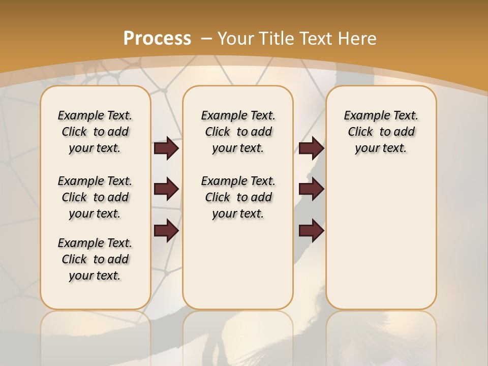 A Fast Sports Car Isolated On A White Background PowerPoint Template
