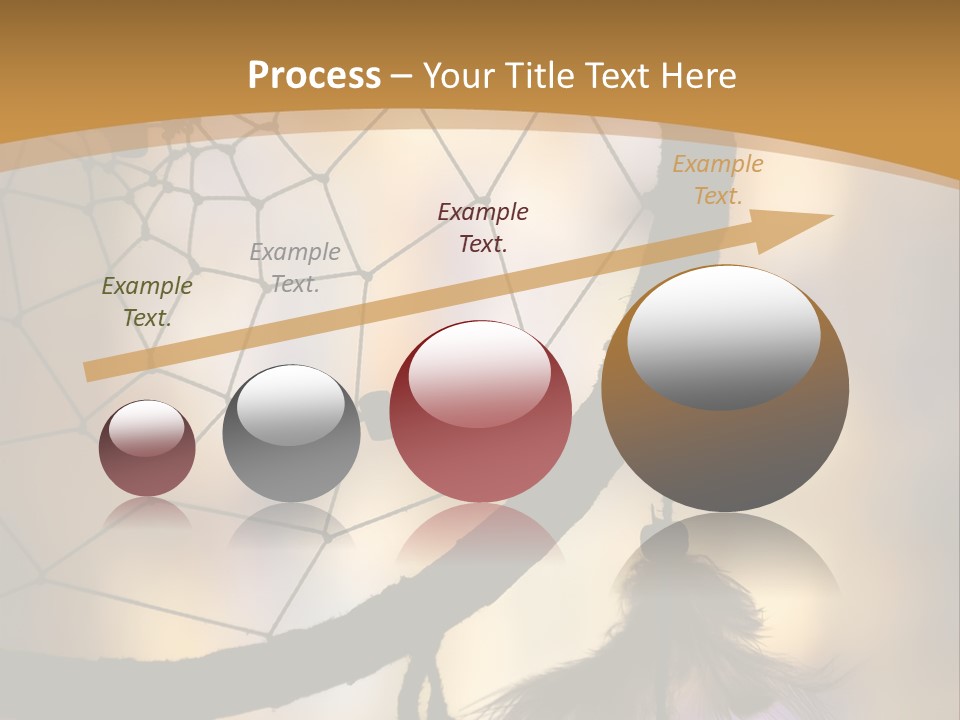 A Fast Sports Car Isolated On A White Background PowerPoint Template