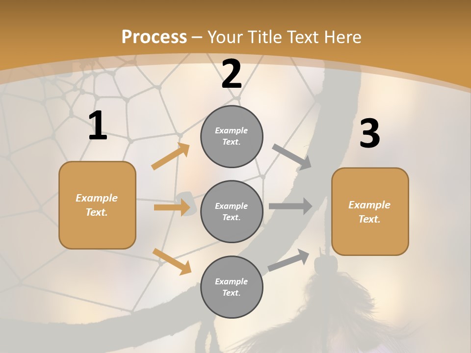 A Fast Sports Car Isolated On A White Background PowerPoint Template