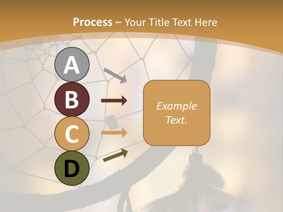 A Fast Sports Car Isolated On A White Background PowerPoint Template