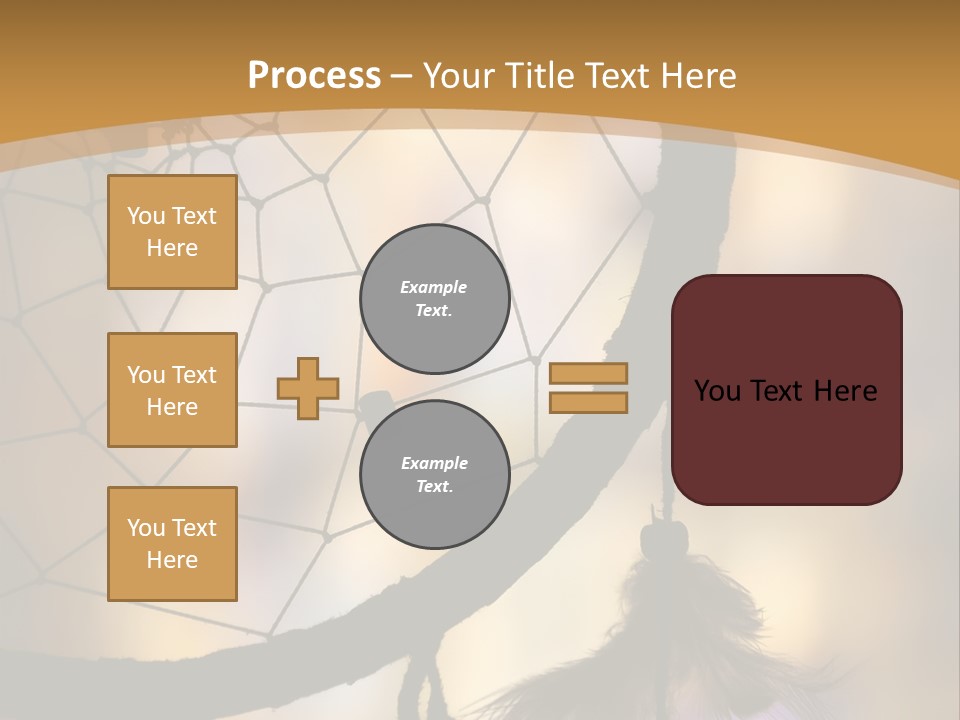 A Fast Sports Car Isolated On A White Background PowerPoint Template