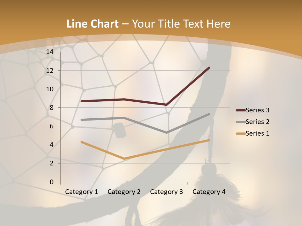 A Fast Sports Car Isolated On A White Background PowerPoint Template