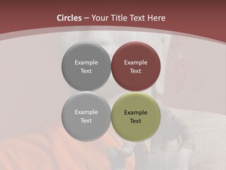 Stone Buddha Making Ok Sign From The Temple Of Nakhon Pathom, Thailand PowerPoint Template