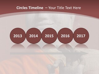 Stone Buddha Making Ok Sign From The Temple Of Nakhon Pathom, Thailand PowerPoint Template