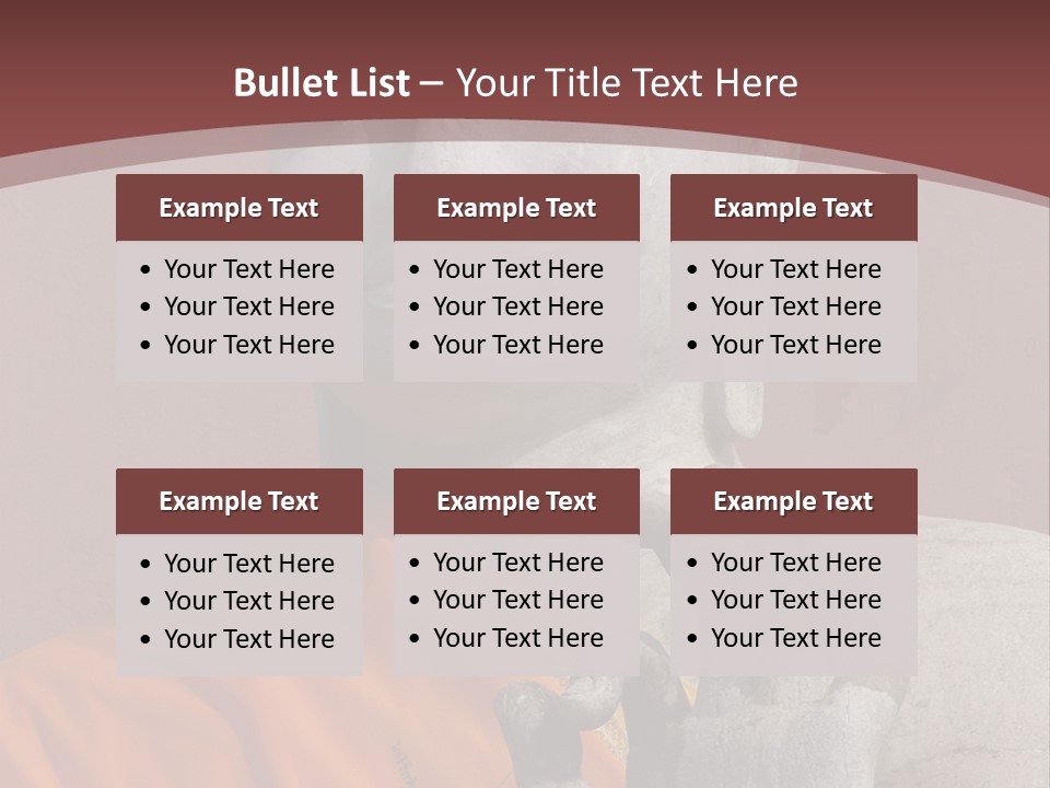 Stone Buddha Making Ok Sign From The Temple Of Nakhon Pathom, Thailand PowerPoint Template