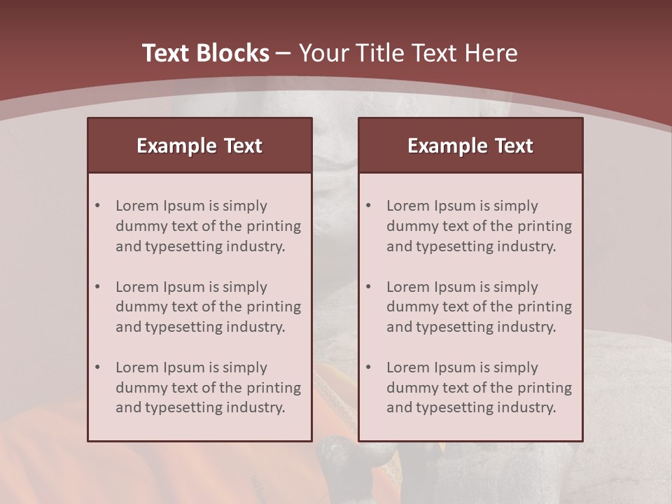 Stone Buddha Making Ok Sign From The Temple Of Nakhon Pathom, Thailand PowerPoint Template