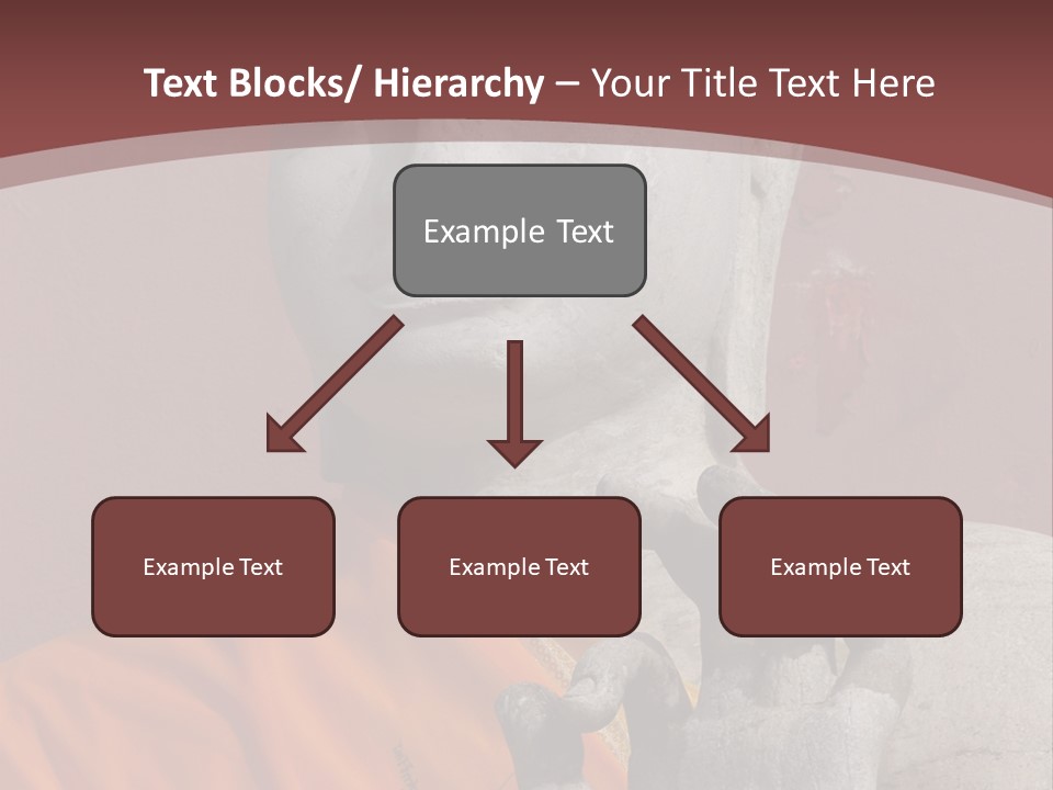 Stone Buddha Making Ok Sign From The Temple Of Nakhon Pathom, Thailand PowerPoint Template