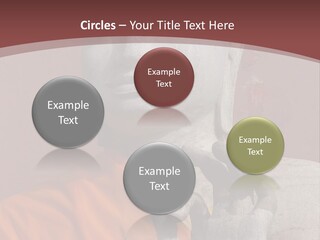 Stone Buddha Making Ok Sign From The Temple Of Nakhon Pathom, Thailand PowerPoint Template