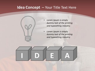 Stone Buddha Making Ok Sign From The Temple Of Nakhon Pathom, Thailand PowerPoint Template