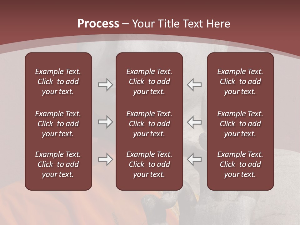 Stone Buddha Making Ok Sign From The Temple Of Nakhon Pathom, Thailand PowerPoint Template