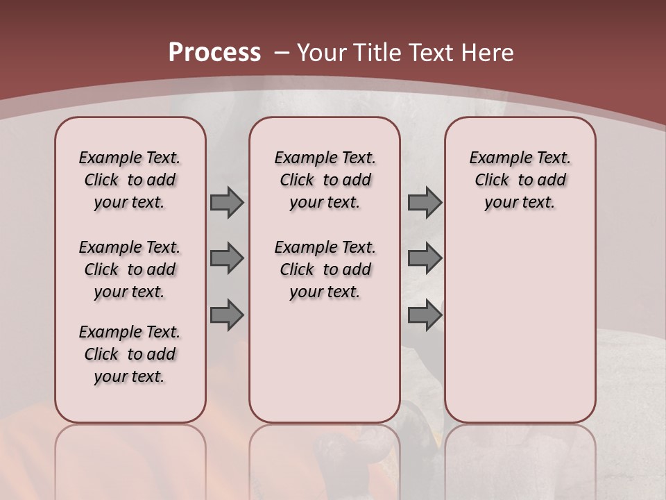 Stone Buddha Making Ok Sign From The Temple Of Nakhon Pathom, Thailand PowerPoint Template