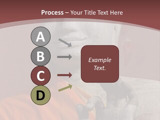 Stone Buddha Making Ok Sign From The Temple Of Nakhon Pathom, Thailand PowerPoint Template