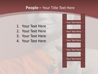 Stone Buddha Making Ok Sign From The Temple Of Nakhon Pathom, Thailand PowerPoint Template