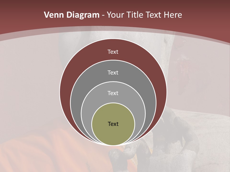 Stone Buddha Making Ok Sign From The Temple Of Nakhon Pathom, Thailand PowerPoint Template