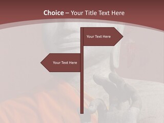 Stone Buddha Making Ok Sign From The Temple Of Nakhon Pathom, Thailand PowerPoint Template