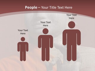 Stone Buddha Making Ok Sign From The Temple Of Nakhon Pathom, Thailand PowerPoint Template