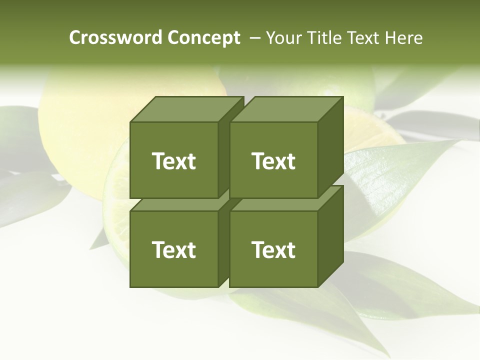 Green Lime PowerPoint Template