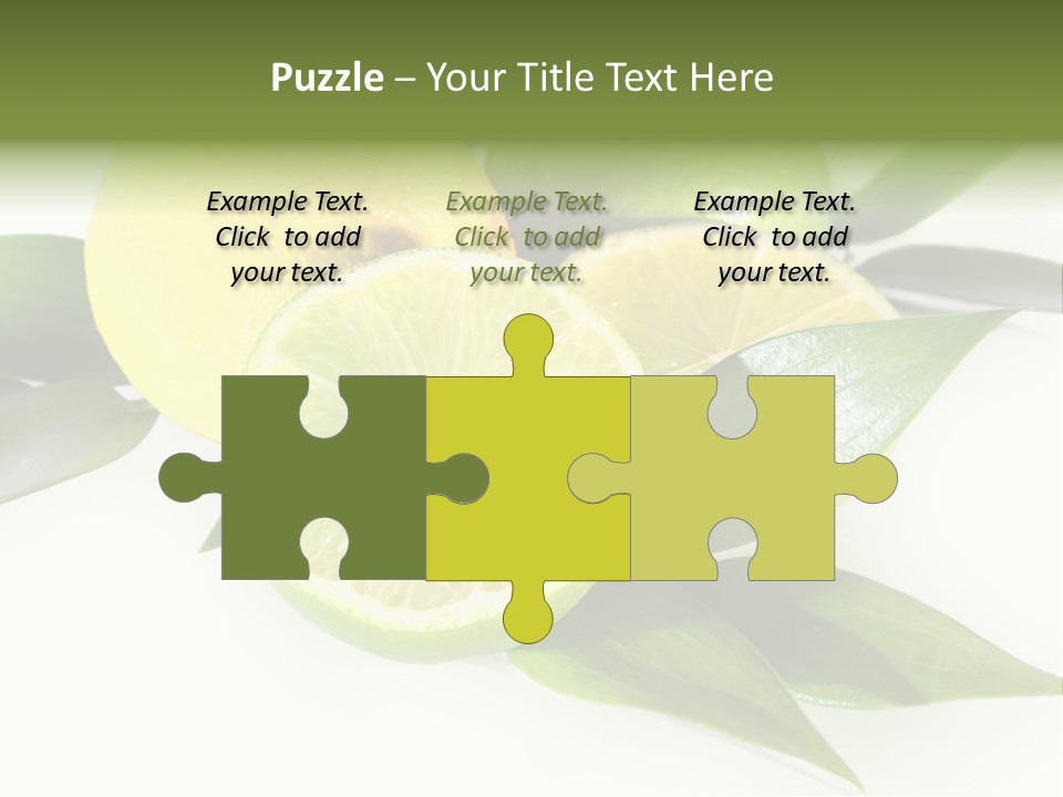 Green Lime PowerPoint Template