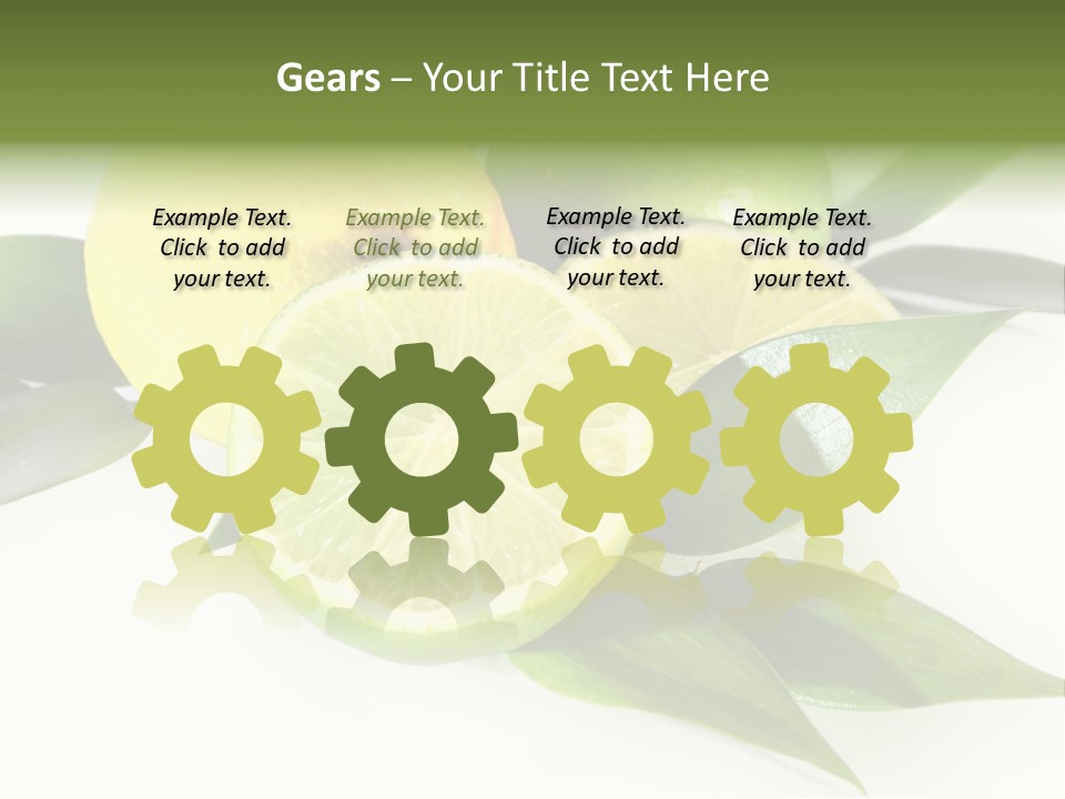 Green Lime PowerPoint Template