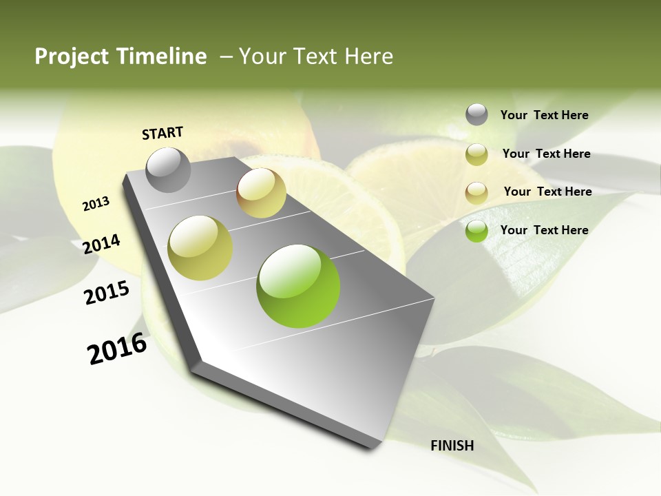 Green Lime PowerPoint Template