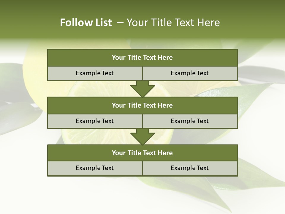 Green Lime PowerPoint Template