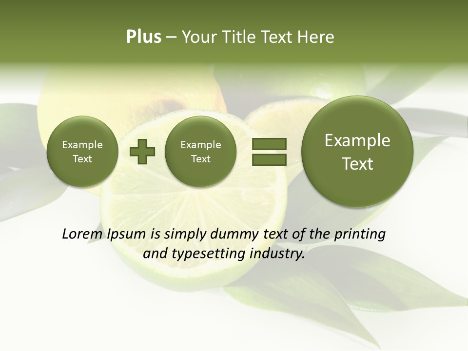 Green Lime PowerPoint Template