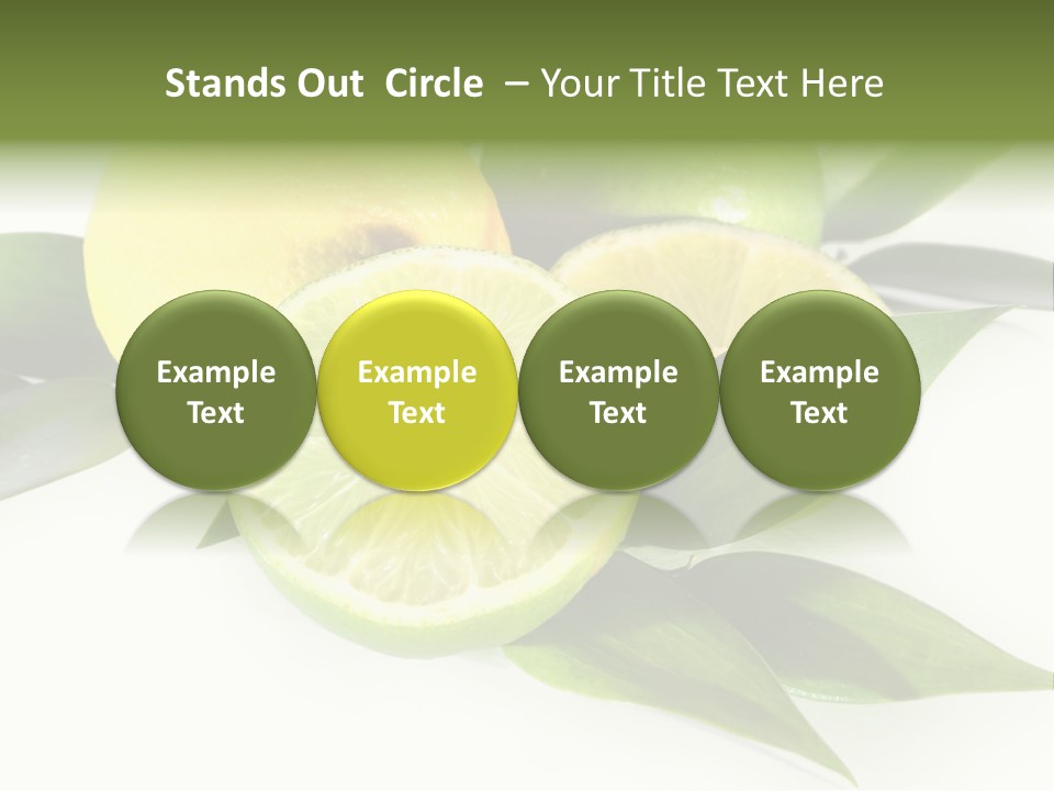 Green Lime PowerPoint Template