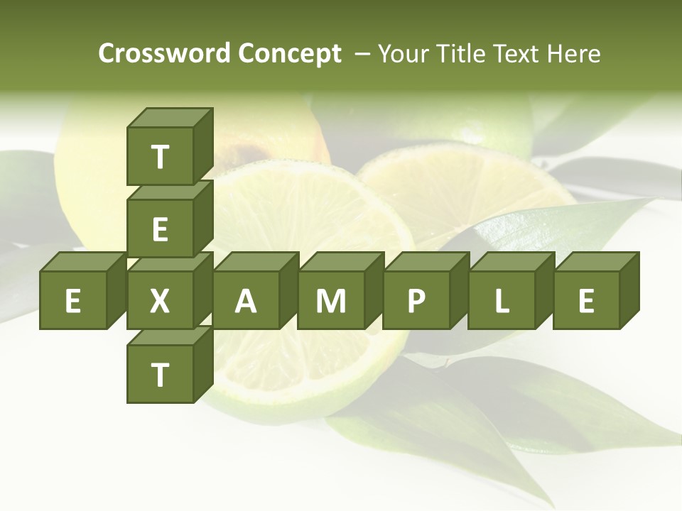 Green Lime PowerPoint Template