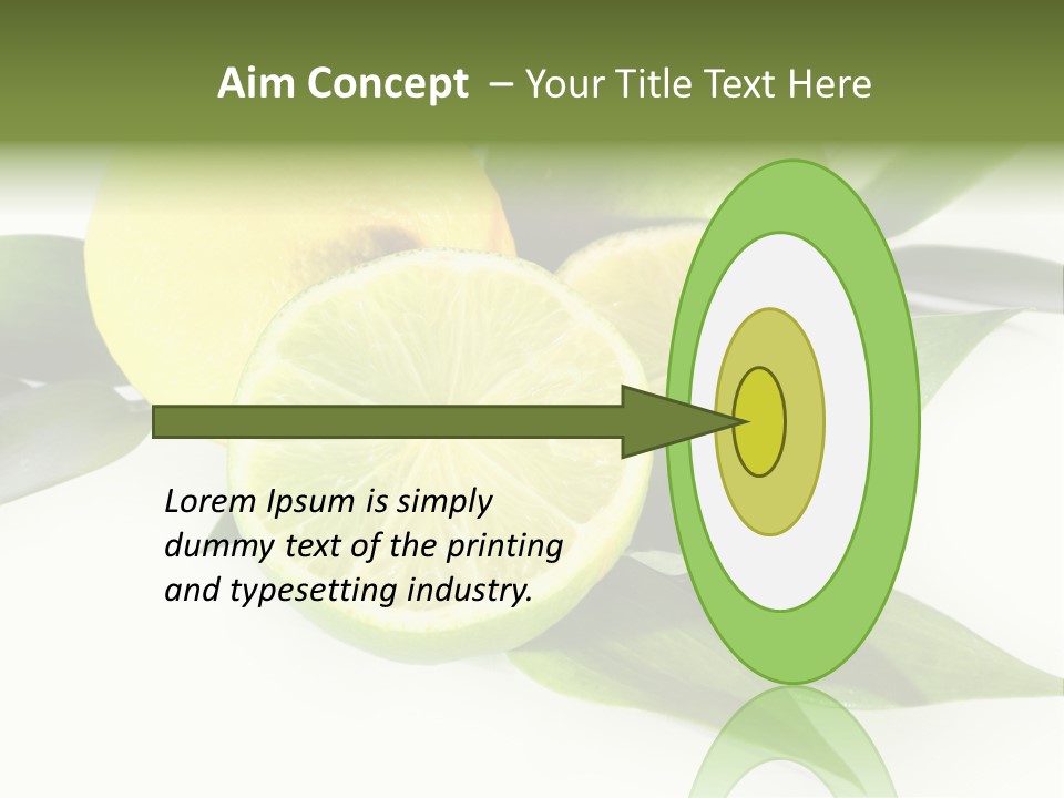 Green Lime PowerPoint Template