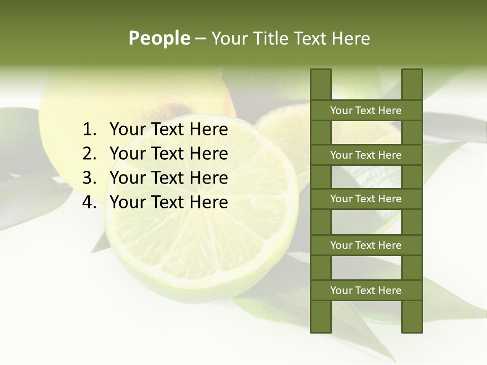 Green Lime PowerPoint Template