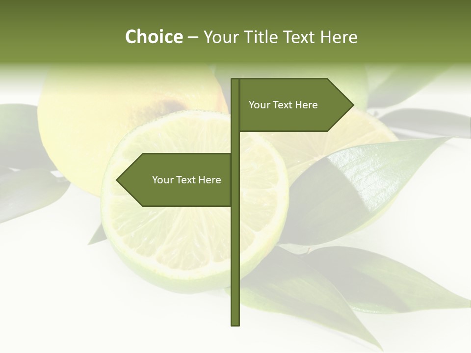 Green Lime PowerPoint Template