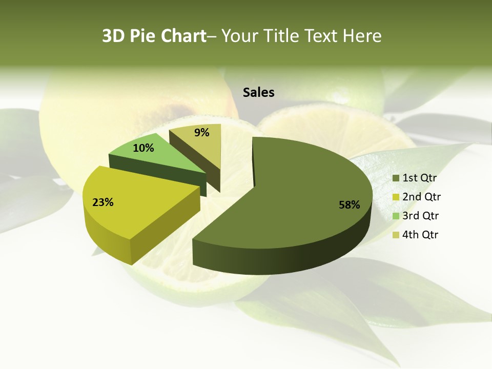 Green Lime PowerPoint Template