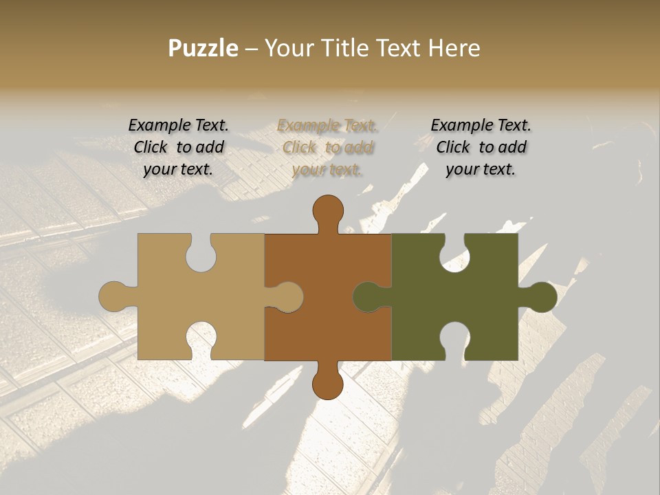 Shadows Of People Walking In A Street Of The City. The Afternoon Sun Gives A Warm And Dramatic Light. PowerPoint Template