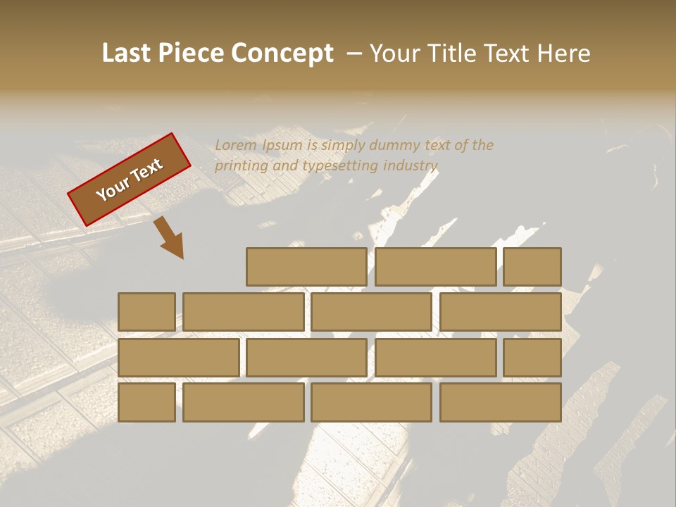 Shadows Of People Walking In A Street Of The City. The Afternoon Sun Gives A Warm And Dramatic Light. PowerPoint Template