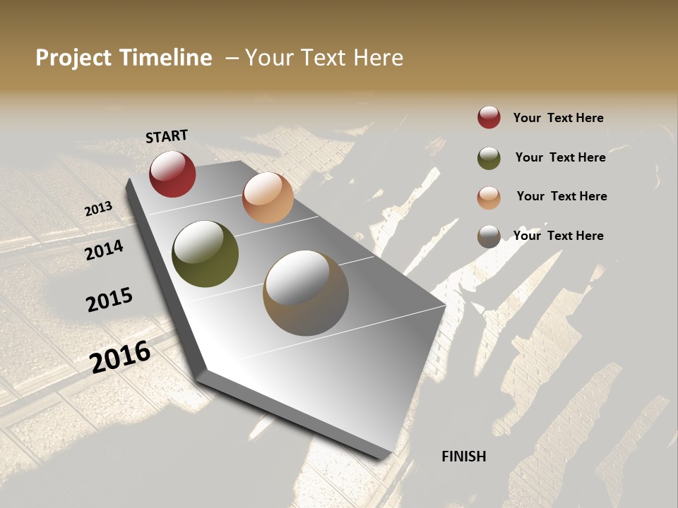 Shadows Of People Walking In A Street Of The City. The Afternoon Sun Gives A Warm And Dramatic Light. PowerPoint Template