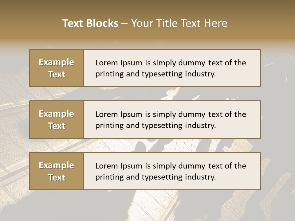 Shadows Of People Walking In A Street Of The City. The Afternoon Sun Gives A Warm And Dramatic Light. PowerPoint Template