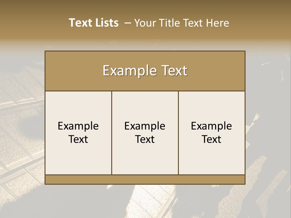 Shadows Of People Walking In A Street Of The City. The Afternoon Sun Gives A Warm And Dramatic Light. PowerPoint Template