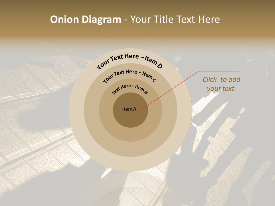 Shadows Of People Walking In A Street Of The City. The Afternoon Sun Gives A Warm And Dramatic Light. PowerPoint Template