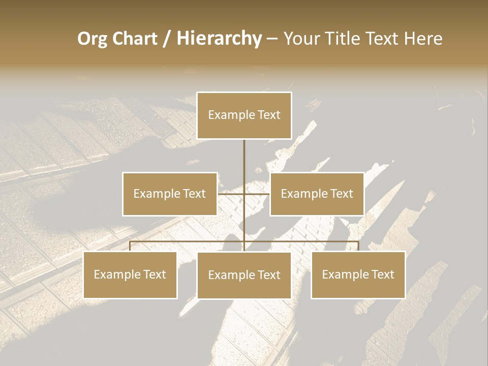 Shadows Of People Walking In A Street Of The City. The Afternoon Sun Gives A Warm And Dramatic Light. PowerPoint Template