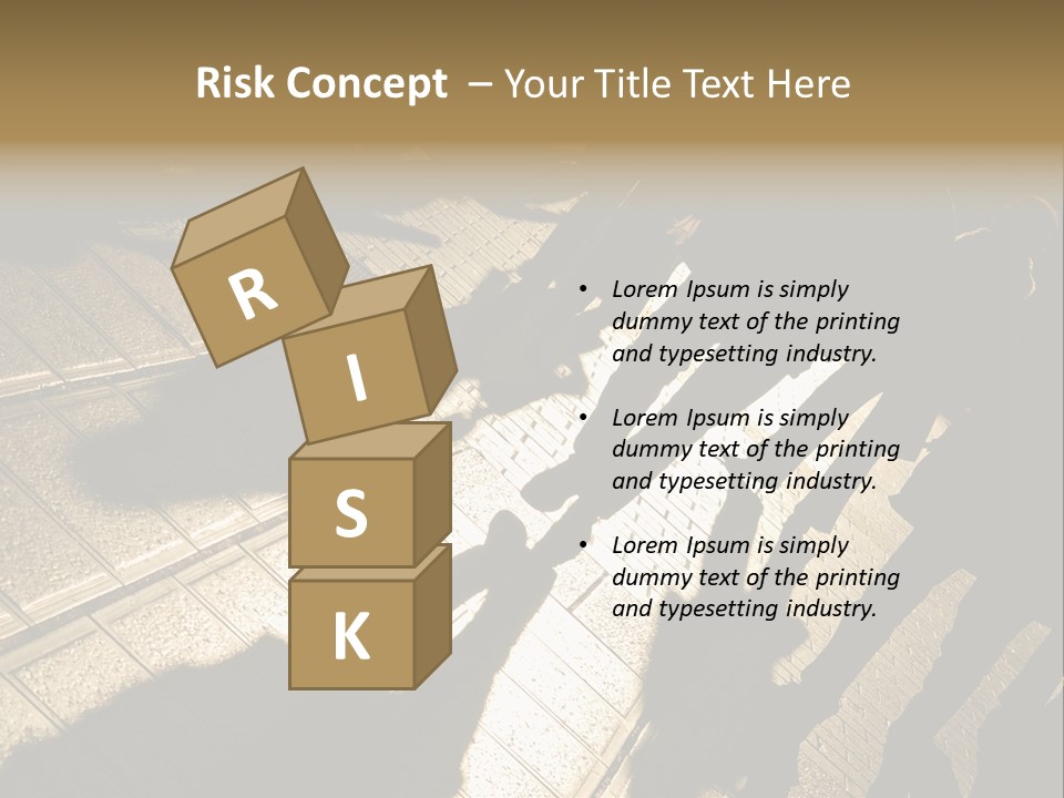 Shadows Of People Walking In A Street Of The City. The Afternoon Sun Gives A Warm And Dramatic Light. PowerPoint Template