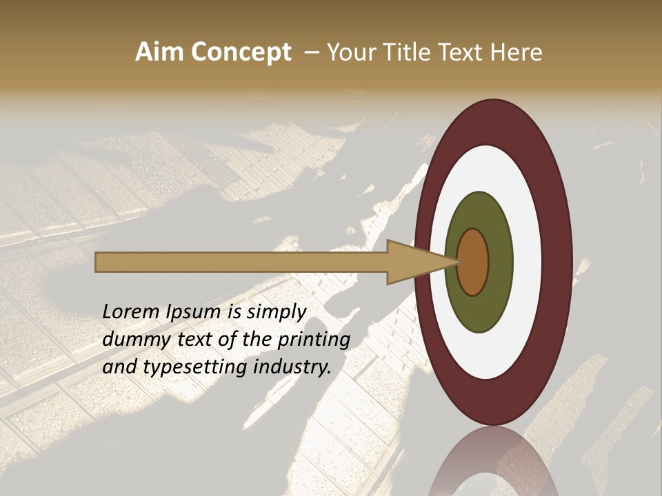 Shadows Of People Walking In A Street Of The City. The Afternoon Sun Gives A Warm And Dramatic Light. PowerPoint Template