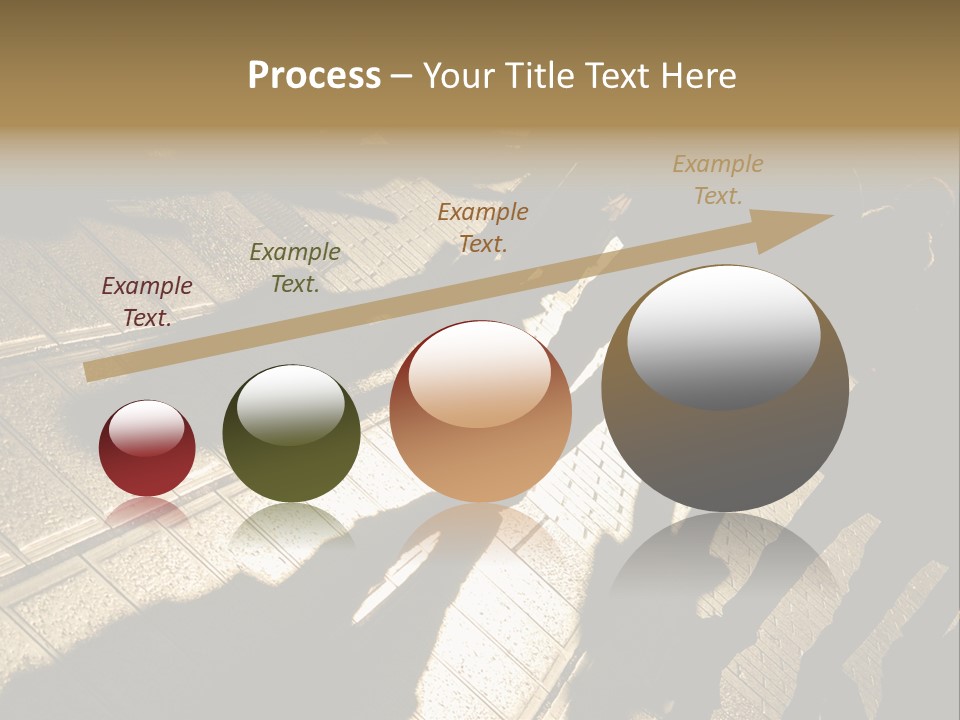 Shadows Of People Walking In A Street Of The City. The Afternoon Sun Gives A Warm And Dramatic Light. PowerPoint Template