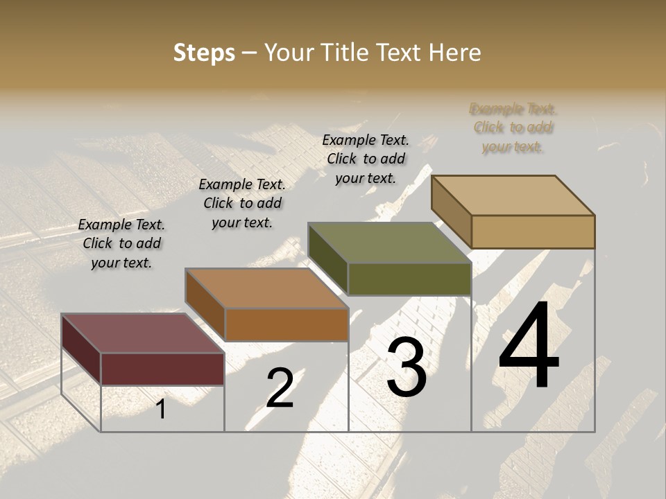 Shadows Of People Walking In A Street Of The City. The Afternoon Sun Gives A Warm And Dramatic Light. PowerPoint Template